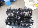 Allen-bradley Size 1 Reversing Contactor 505-BOB-23 Ser. 460-480V Coil 27A. Fixed Price $325.00.
