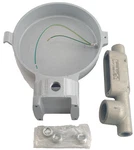 New Crouse Hinds By Eaton TWM2 Wall Mount Thru Feed Cover 3/4" + LTEE2 Body. Fixed Price $148.99.
