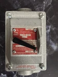 New Cooper/crouse-hinds EFS2129 3/4" Front Operated Snap Switch Size. Fixed Price $220.00.