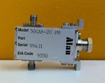 Alan 50CA8-20PM 4 Ghz, 0-20 Db, Sma, Panel Mount, Attenuator. Tested!. Fixed Price $39.99.