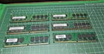 Hynix 1GB & 512MB Ram Memory Model 1RX8 PC2-5300U-555-12 Lot Of 6. Fixed Price $9.99.