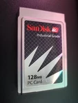 Sandisk Mb Pc Card SDP3B-128-80. Fixed Price $40.00.