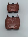 Siemens 3SB1400-0A Contact Block 660V 10AMP 1NC+1NO Lot Of 2. Fixed Price $28.90.