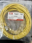 Brand New Htm R-FS4TZV075 Cordset M12-STRAIGHT Female 240VAC/300VDC 4A 4POLE 5M. Fixed Price $30.00.