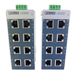 Lot Of Each Phoenix Fl Switch Sfn 8TX Odr-no 2891929 Ethernet Din Rail. Fixed Price $39.99.