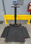 Mettler Toledo X 30", 500LB. Capacity, Platform Floor Scale W/ Ramps IND560. Fixed Price $499.99.