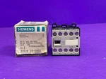New Siemens 3TF2010-0AK6 Contactor, Size 00, 3-POLE, 120VAC Coil, 1NO Auxiliary. Fixed Price $115.00.