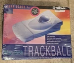 Vintage Qtronix Libra 90ADB Pro Macintosh Trackball ( Brand New Factory Sealed ). Fixed Price $85.00.