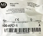 Allen Bradley Top Mount Auxiliary Contact Block No Nc 100-KFC11. Fixed Price $22.00.