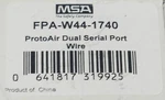 Msa Fpa W44 1740 Protoair Dual Series Port Fieldsever Module. Fixed Price $310.00.