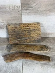 Antique Middle Eastern African Architectural Manuscript Text On Wooden Boards. Fixed Price $225.00.