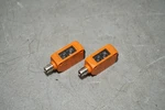 Lot 2X Ifm 06H302 Photoelectric Sensors #X5876. Fixed Price $40.00.