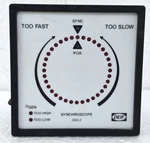Deif CSQ-2 Synchroscope Check Synchronising Relay 115V. Fixed Price $250.00.