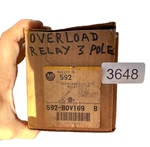 Allen-bradley 592-B0V169 Overload Relay 3 Pole. Fixed Price $199.99.