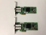 Lot Of Qlogic QLE2462-E 4GB Dual Port Fibre Channel Pcie. Fixed Price $15.39.