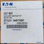 Eaton Cutler Hammer W22 Advantage Auxiliary Contact No 1A48174G07. Fixed Price $200.00.