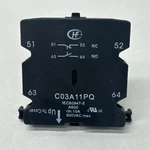 Liebert Hongfa C03A11PQ Auxiliary Contact 10A 600VAC IEC60947-5 Coil. Fixed Price $19.95.