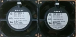 E: Papst Typ 8850N Aluminum Cooling Fans, 220/230V, 11W, 80MM Sq, Used.. Fixed Price $29.95.