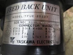 *special Price* Yaskawa Cup Motor Encoder Only TFUE-20ZD7. Fixed Price $549.99.