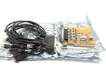 Siig JJ-P08611-S6 Cyber Pro V6.0 Pci Serial 8000 I/o Card W/ Port Cable. Fixed Price $70.00.