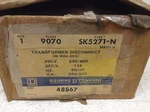 Square Transformer Disconnect 250 Va SK5271N New. Fixed Price $116.99.