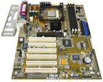 Asus P4S8X-X W/ Io Shield And Intel Celeron 2.4GHZ SL6W4 Socket 478. Fixed Price $54.00.