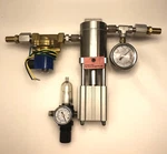 Original Nordson 377912 Pressure Regulator LA831 0-7BAR/0-100PSI. Fixed Price $500.00.