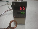 Omron E5EX-AH-F Temperature Controller 100-240VAC Powers Up As Shown #2. Fixed Price $299.99.
