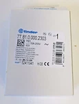 New Finder 7T.81.0.000.2303 Control Panel Thermostat Blue Dial No 120-250V Nib. Fixed Price $34.59.