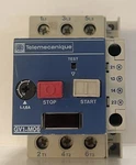 Telemecanique GV1-M06 Motor Circuit Breaker 1-1.6A With GV1-A01. Fixed Price $15.00.