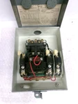 Allen Bradley 709-AOD103 Starter Ser.k W/ 709-AAD Enclosure. Fixed Price $112.50.