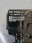 Telemecanique 2200-EB430BA Contactor, Removed From Unused Assy. 120/240/480/600V. Fixed Price $169.95.