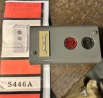 Honeywell S446A 1018-1 Start Stop Station 120VOLT *new*. Fixed Price $74.00.