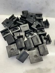 System Plast Rail Clamps, VG-016-02, Quantity Of 25, New No Box. Fixed Price $98.75.