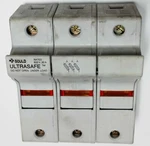 Gould Shawmut US3J3I Triple Fuse Holder. Fixed Price $158.00.