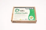 Siig Cyberserial Dual Pci I/o Card JJ-P02012. Fixed Price $74.95.