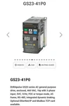 New Automation Direct Durapulse 1HP Ac General Purpose Drive GS23-41P0. Fixed Price $250.00.