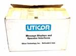 New Uticor 150-115N2L16EX Programmable Message Display Rev.b 150115N2L16EX. Fixed Price $375.00.
