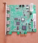 Unibrain FIREBOARD800-E Pro Dual 1394B Pcle Card Adapter Port. Fixed Price $188.00.