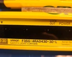 Omron F3SG-4RA0430-30-L Safety Light Curtain Emitter Used. Fixed Price $295.00.
