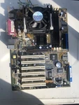 1PC Used Asus P4SBX-X Motherboard 6 Pci Slot 478 Pin Sd. Fixed Price $32.45.