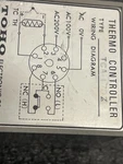 Toho Thermo Controller TCA-170Z. Fixed Price $250.00.