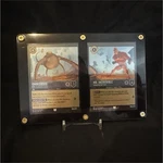 Disney Lorcana Wild Unkown Omnidroid & Mr. Incredible 2-CARD Lot Full Holo. Fixed Price $39.99.
