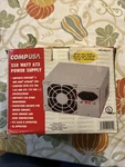 Compusa 250 Watt Atx Power Supply- Untested. G. Fixed Price $20.00.