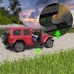 Two Stairs Running Boards Side Steps For 07-18 Jeep Wrangler Jk Heavy Duty Steel. Fixed Price $205.46.