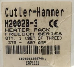 Eaton Cutler Hammer H2002B-3 Freedom Series Heater Pack .3750.607 Amp. Fixed Price $18.00.
