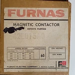 Furnas 42ED15AG Definite Purpose Contactor 3-POLE 240V 60A Coil 60HZ. Fixed Price $79.99.