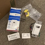 Intermatic Programmable In-wall Digital Timer Switch ST01K, 120-277V, 15A, 7-DAY. Fixed Price $29.99.