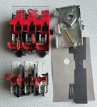 New Eaton Cutler Hammer Disconnect Switch Base & Fuse Kit 30/60 Amp 600V. Fixed Price $124.95.