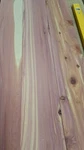 Eastern Red Cedar 1"X5"X4' (2 Board Bundle). Fixed Price $49.99.